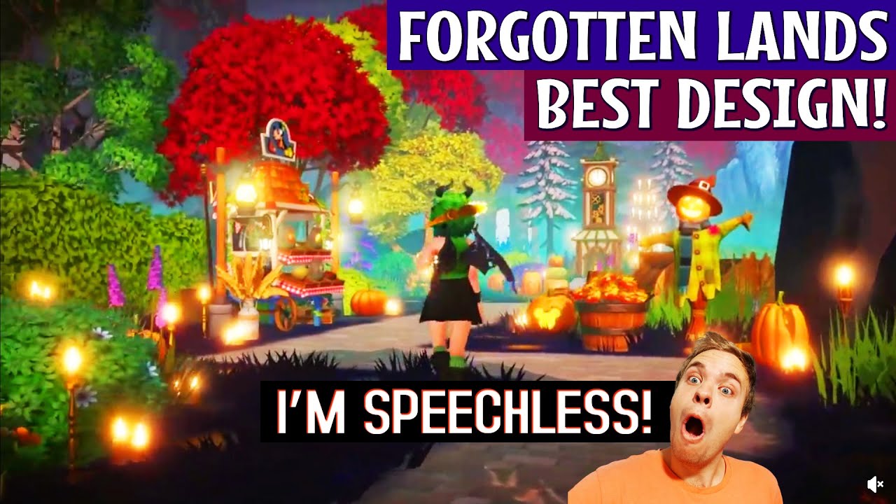 DISNEY Dreamlight Valley. This Forgotten Lands Design Left Me SPEECHLESS!