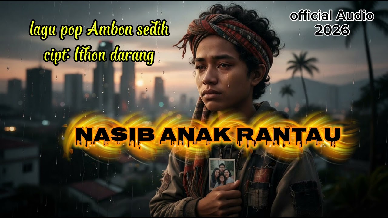 Lagu pop Ambon sedih/// nasib anak rantau///..Ithon Darang....