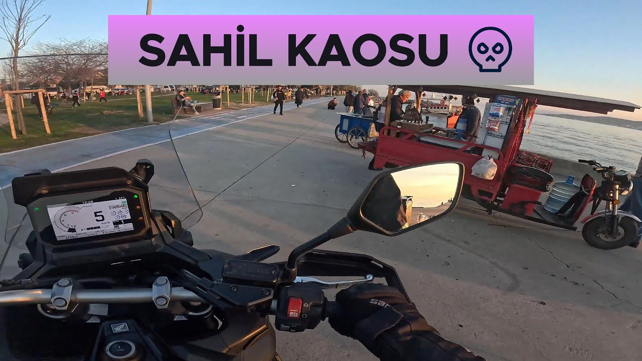 HONDA X-ADV 750 - HAFTASONU SAHİL KAOSU VE DAYILAR