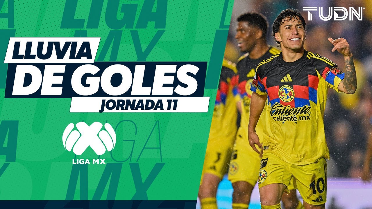 &iexcl;LLUVIA DE GOLES! ⚽️ ☔ Los goles de la Jornada 11 del Apertura 2025 | TUDN