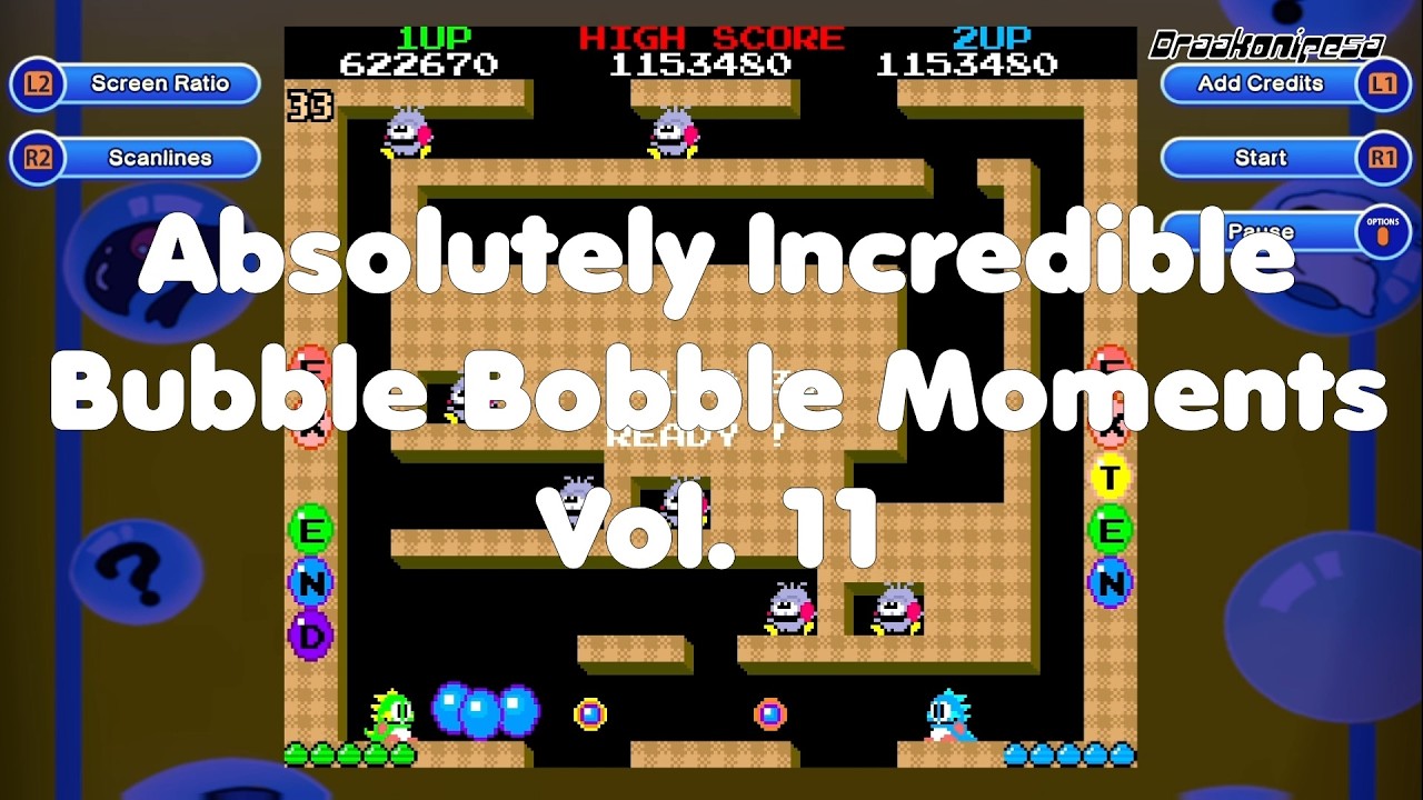 Absolutely Incredible Bubble Bobble Moments Vol. 11 Getting EXTEND 2 Times in a Row!