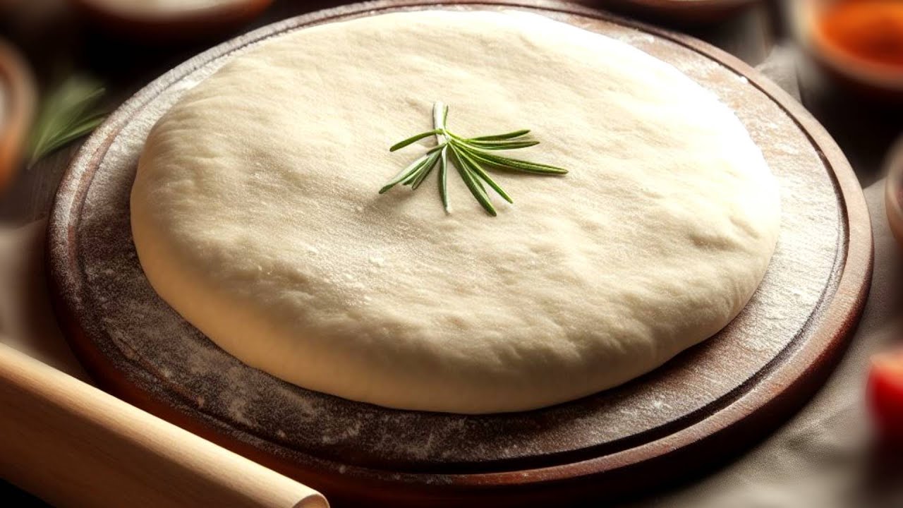 REȚETĂ de Aluat de Pizza fără Drojdie (CUM se Face Blat de Pizza Rapid și Pufos)