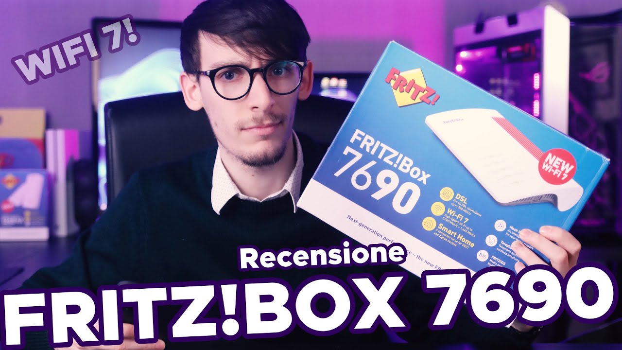 RECENSIONE FRITZBOX 7690! WIFI 7, ZIGBEE INTEGRATO E PORTE A 2.5GBPS! BEST BUY 2025!