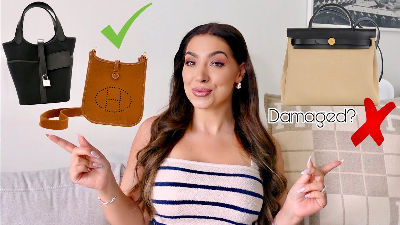 Сумки Hermes Non Quota: какую купить? И как я повредила свою сумку? Обзор Picotin, Evelyne, Herba...