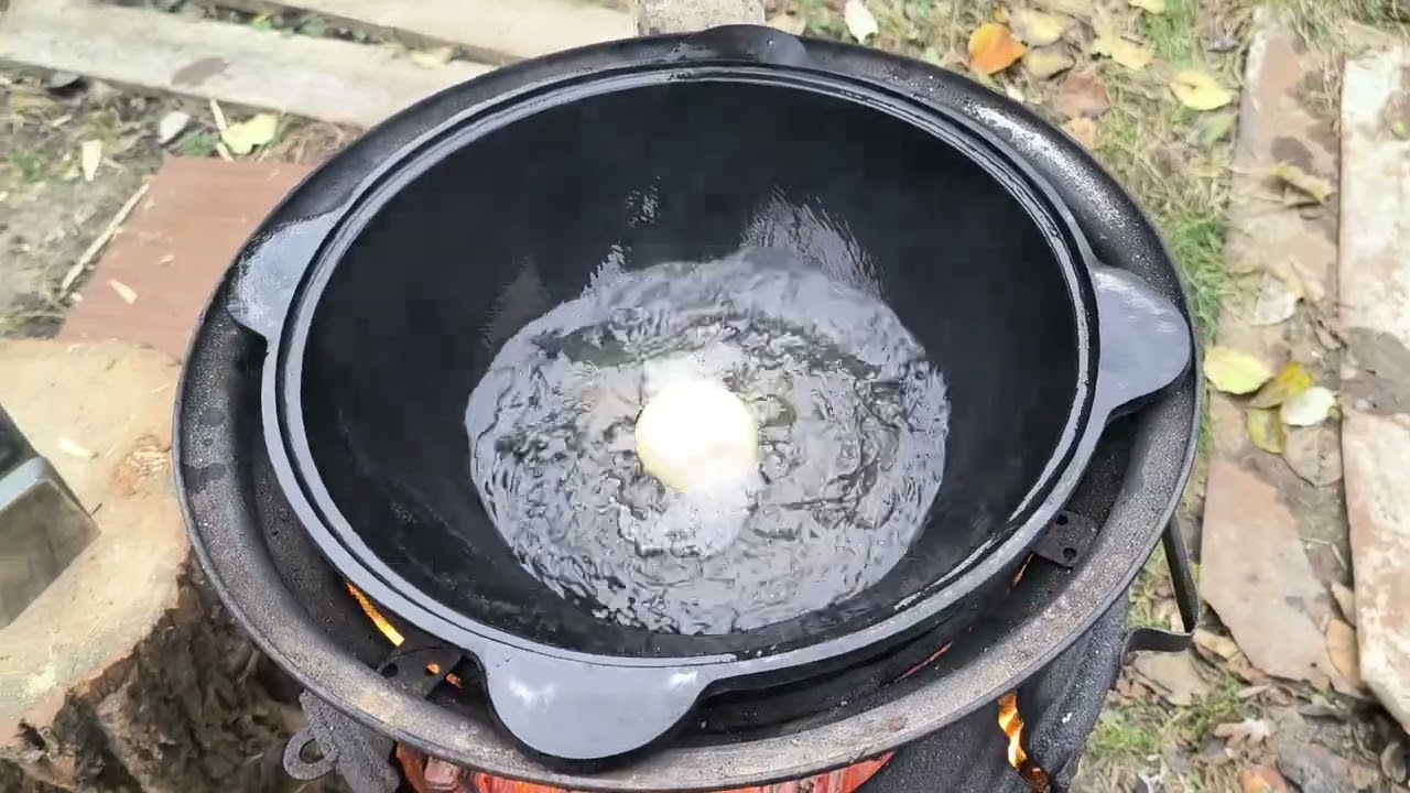 Обжиг Казана на 8 литров