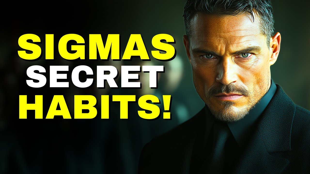 6 Sigma Male Habits That NO ONE Sees!