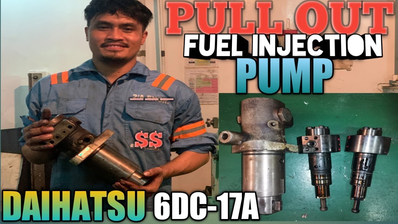 OVERHAULING  FUEL OIL INJECTION PUMP OF GENERATOR DAIHATSU 6DC-17A |MAKINISTA VLOG (VLOG 013)