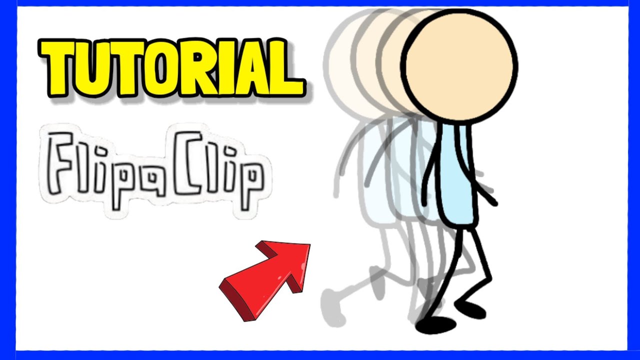 C&oacute;mo ANIMAR un Personaje CAMINANDO en FlipaClip 👣