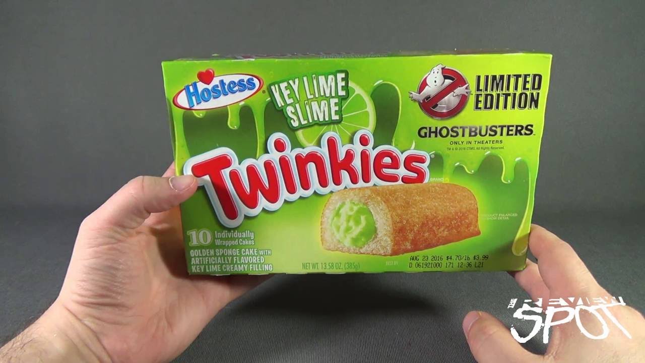 Random Spot - Hostess Ghostbusters Limited Edition Key Lime Slime Twinkies