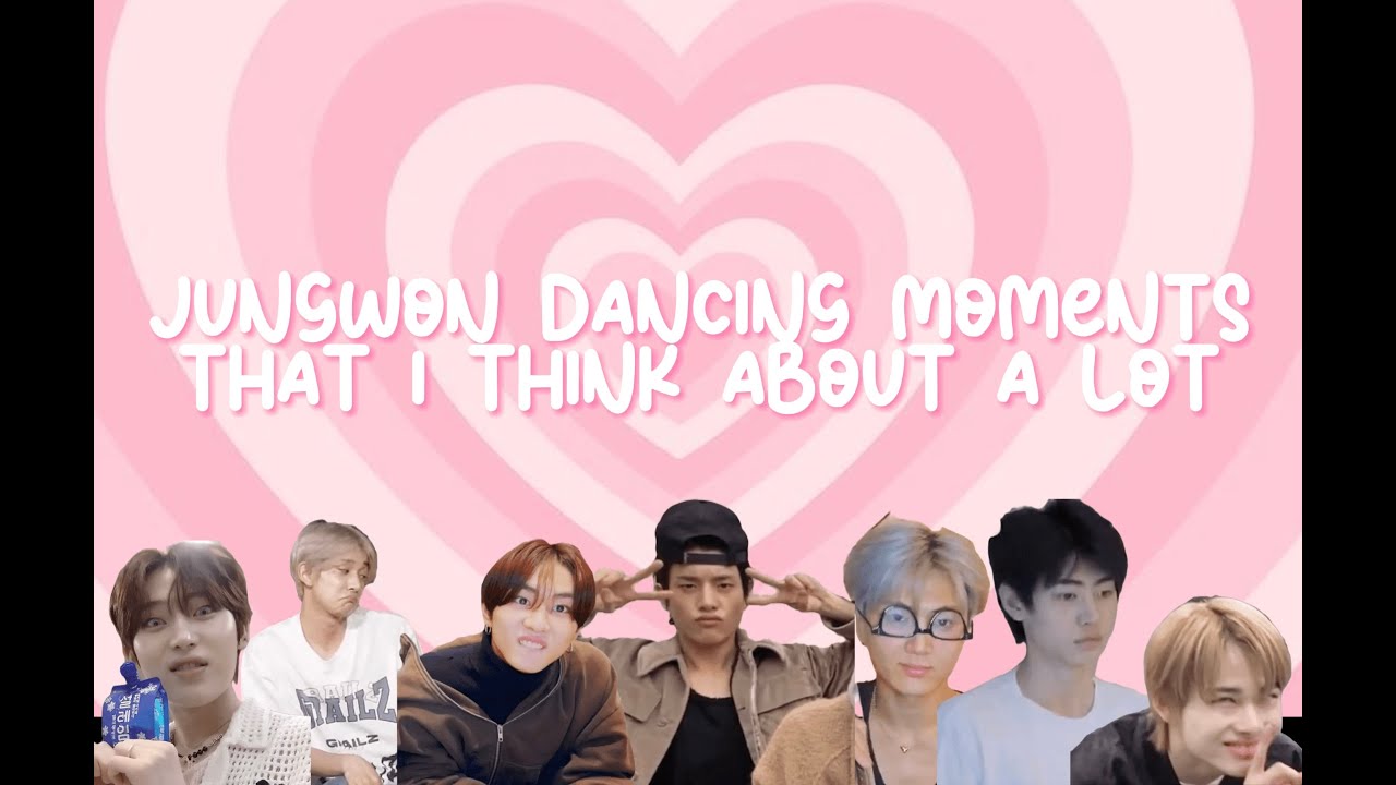 Jungwon dancing moments I think about a lot