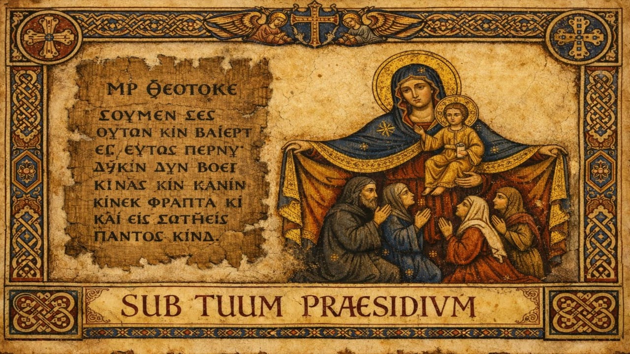 Sub Tuum Praesidium – Gregorian Chant | Oldest Marian Prayer | Sacred Music