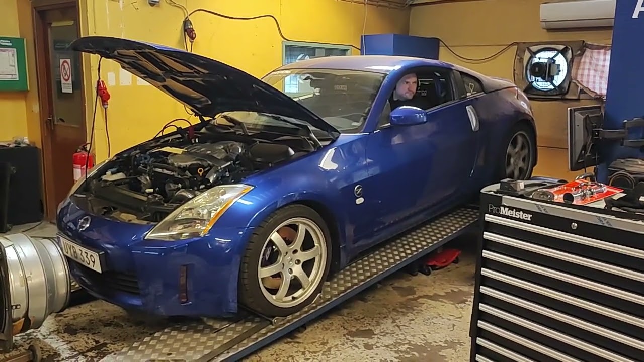 The BZSTD 350z getting it's first Dyno on E85