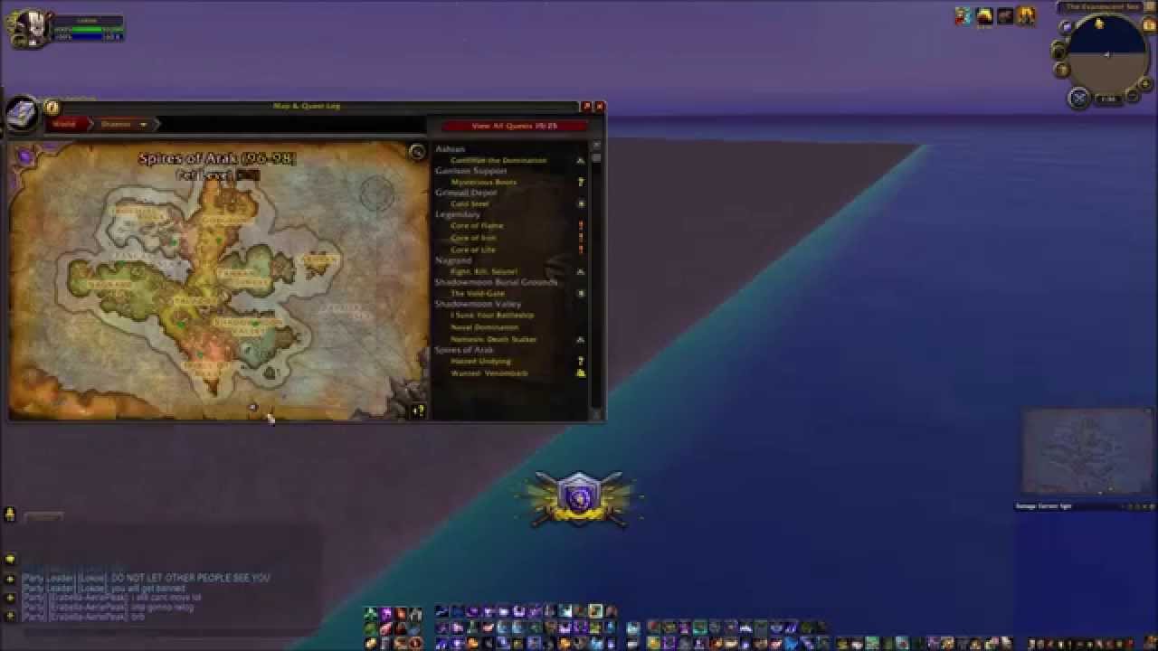 How to fly in Draenor without a flying mount 6.2