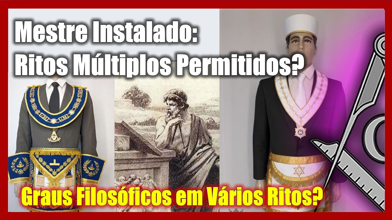 Mestre Instalado: Optando por Graus Filosóficos em Ritos Múltiplos?