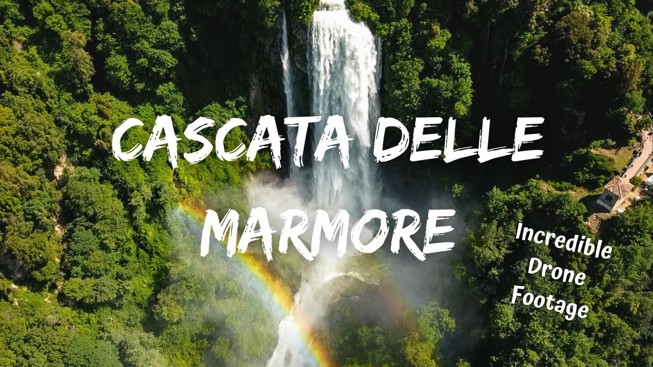 CASCATA delle MARMORE | Emozionante vista dall'alto