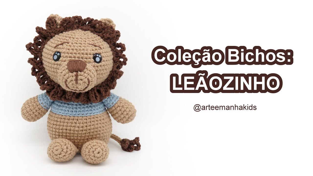 Coleção Bichos: Leãozinho #15  -  por @ArteeManhaKids
