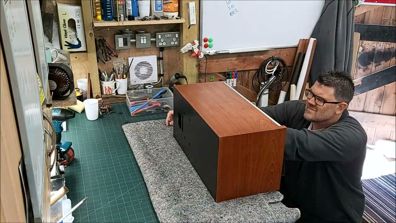 B&W DM4 - Part 3 (Woofer repairs and assembly)