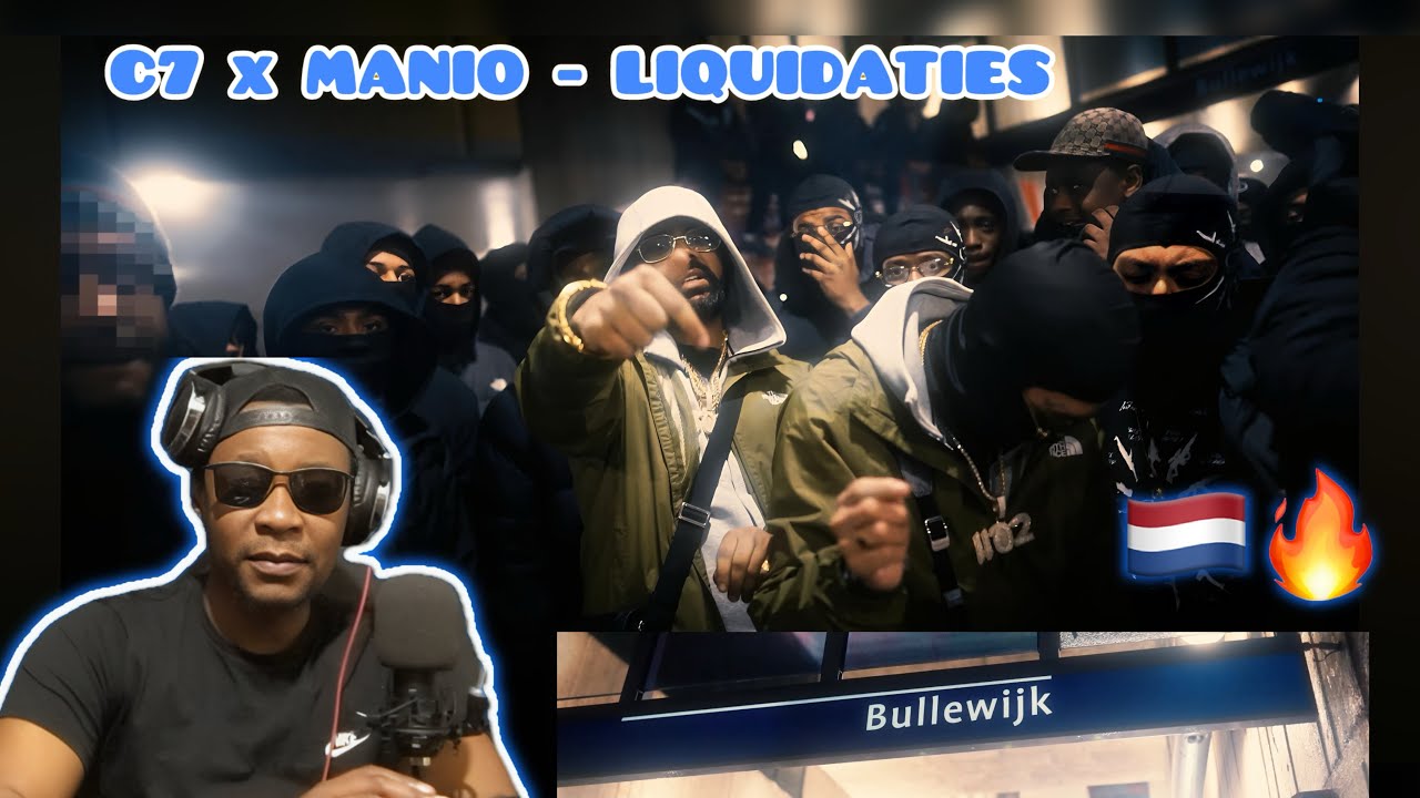 DUTCH DRILL REACTION 🇳🇱| C7 x MANIO - LIQUIDATIES (OFFICIAL VIDEOCLIP)🔥