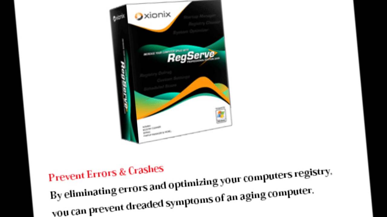 Download RegServe Software for free- best registry cleaner pc magazine