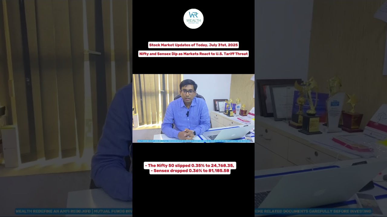 Share Market News Nifty & Sensex ,Wealth Redefine Wealth Management Company #nifty50 #sensex #money
