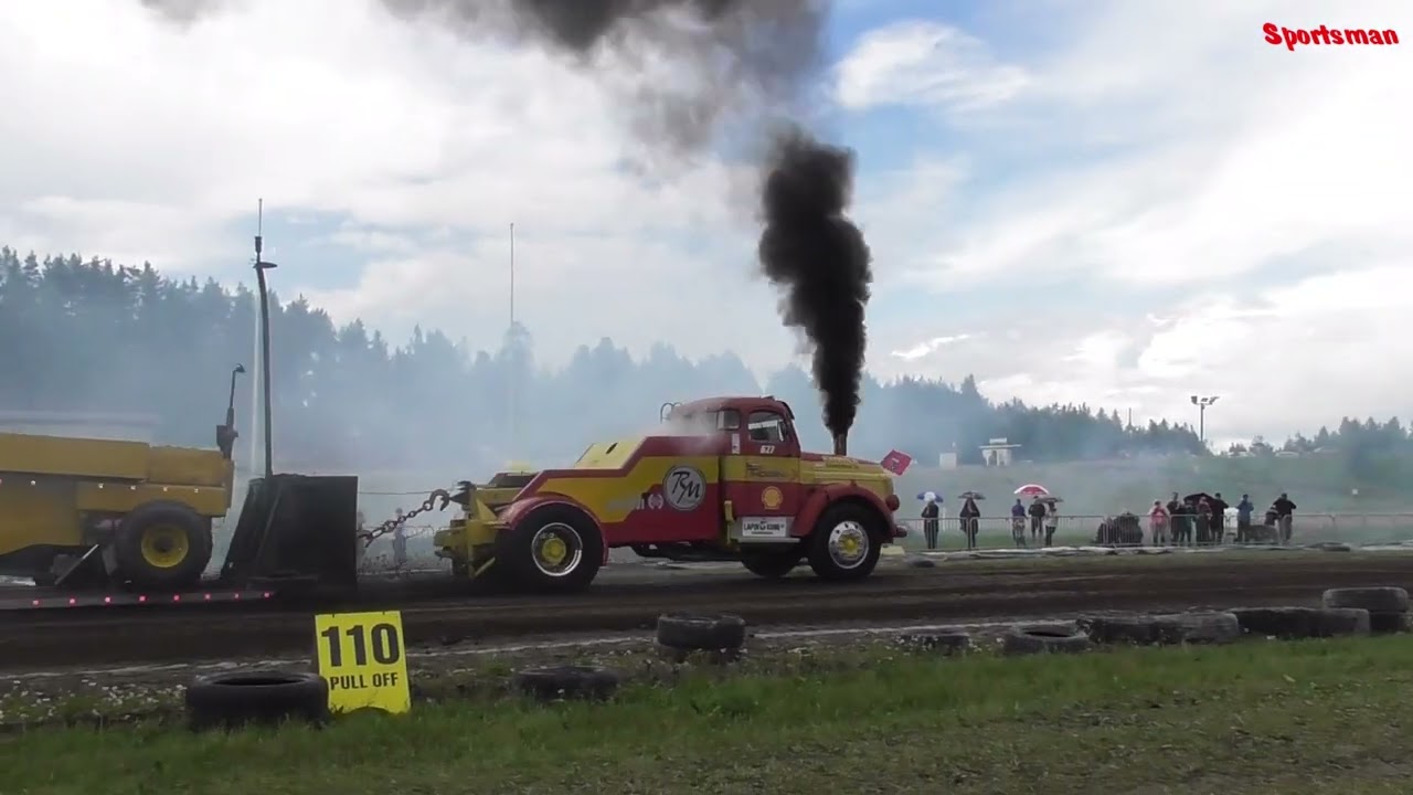 Race trucks 6700 kg / Tractor pulling Finland Lappeenranta 08/07/2023