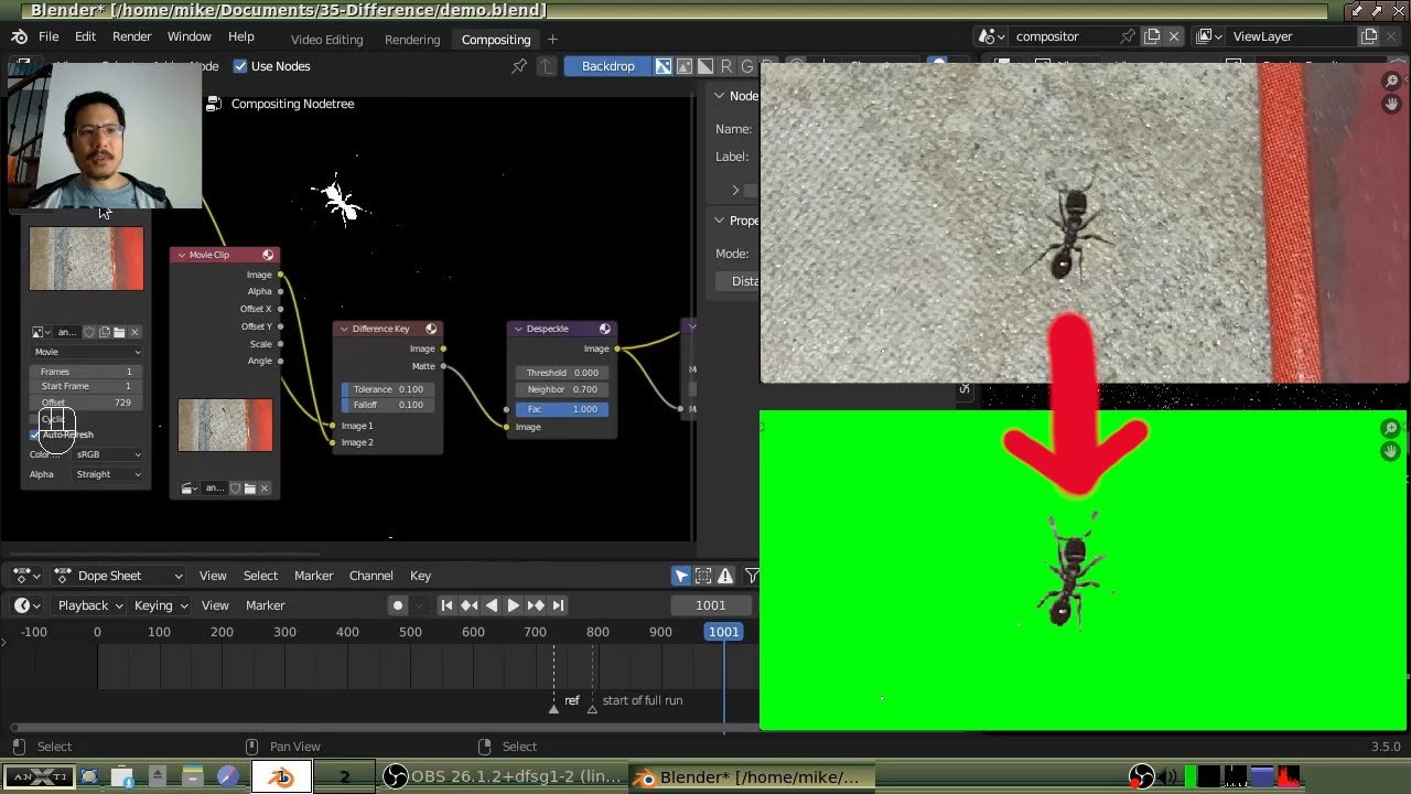 Static/ Unchanging Background Removal in Blender 3.5 (35)