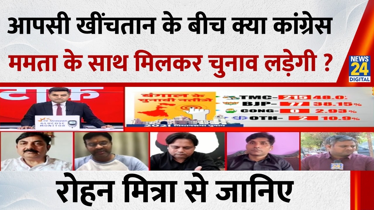 Bengal: TMC से खींचतान के बीच क्या कांग्रेस Mamata के साथ मिलकर चुनाव लड़ेगी ? Rohan Mitra से जानिए