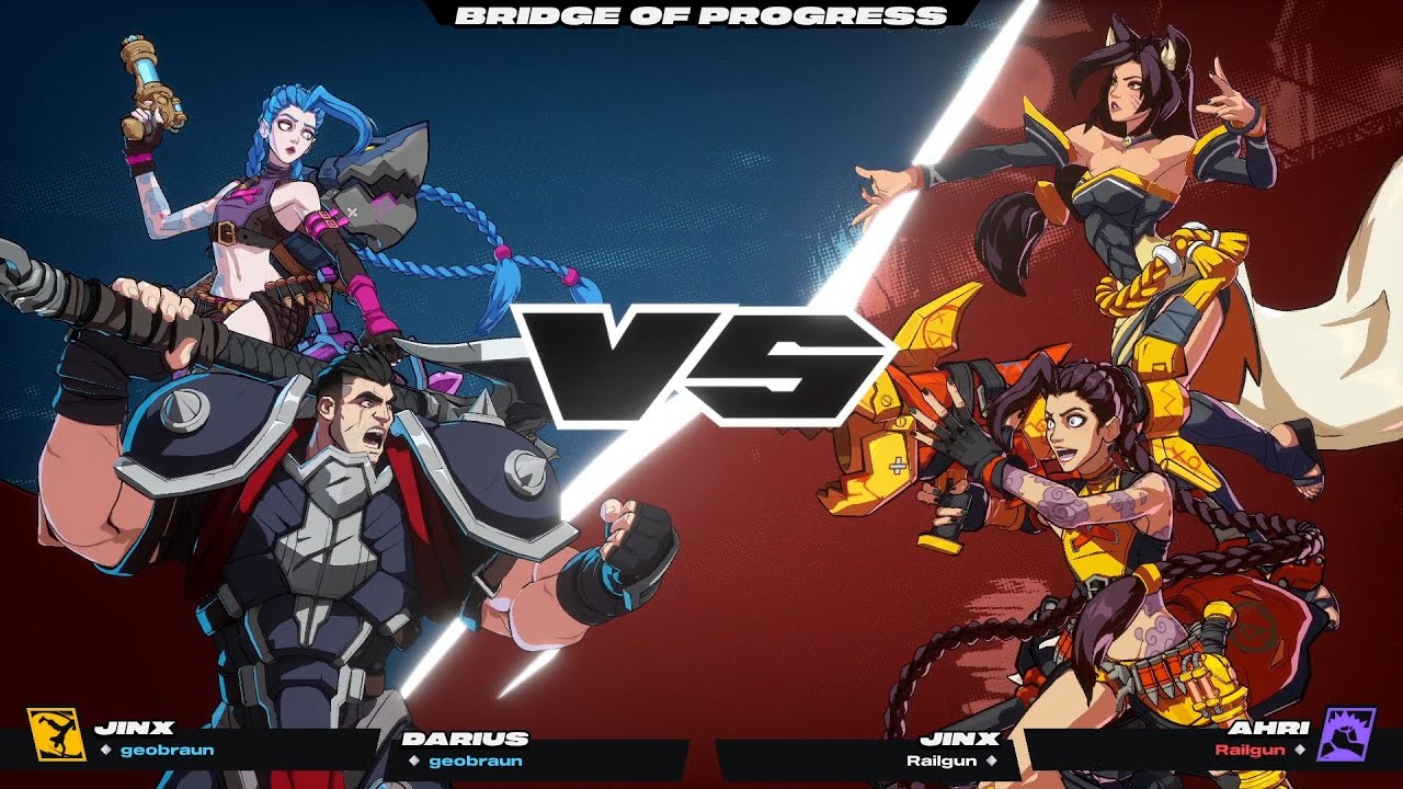 geobraun (Darius / Jinx) vs Railgun (Jinx / Ahri) | 2XKO Season 0