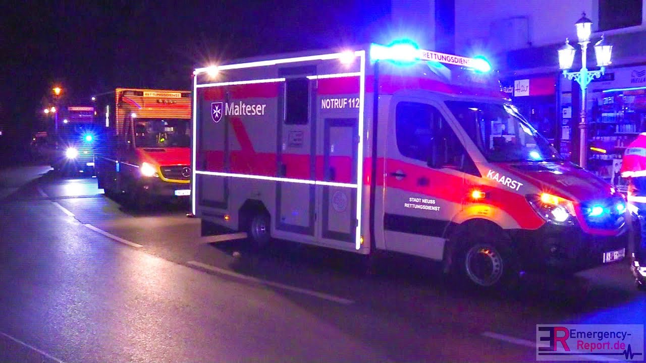 [MASSENSCHL&Auml;GEREI AUF HOCHZEITSFEIER] - 200 Beteiligte | 8 Verletzte | Gro&szlig;einsatz in Korschenbroich