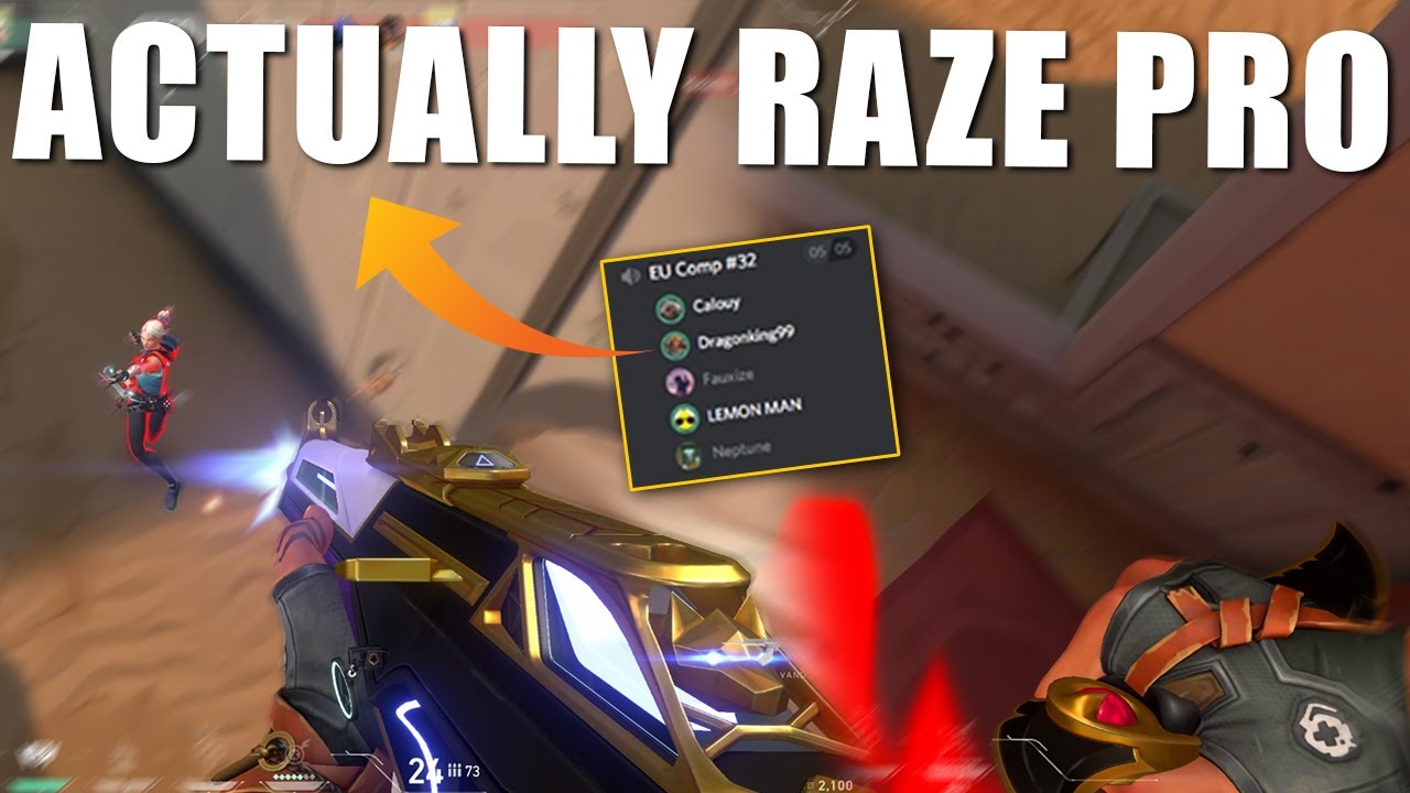 I Pretended to be a SILVER RAZE, Then Carried my Teammates to a Higher Rank in Valorant