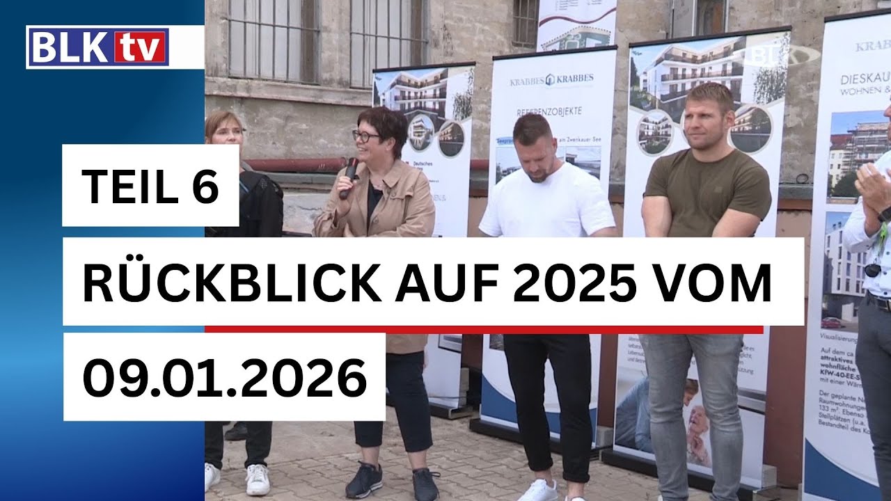 Rückblick auf 2025 - Teil 6 - Sendung vom 09. Januar 2026