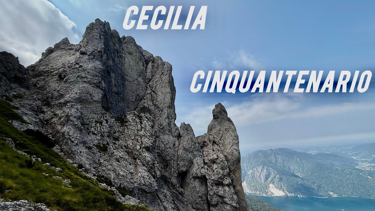 Climbing in Grigna - VIA NORMALE Torrione CINQUANTENARIO  + VIA SPIGOLO MARIMONTI  Torrione CECILIA 