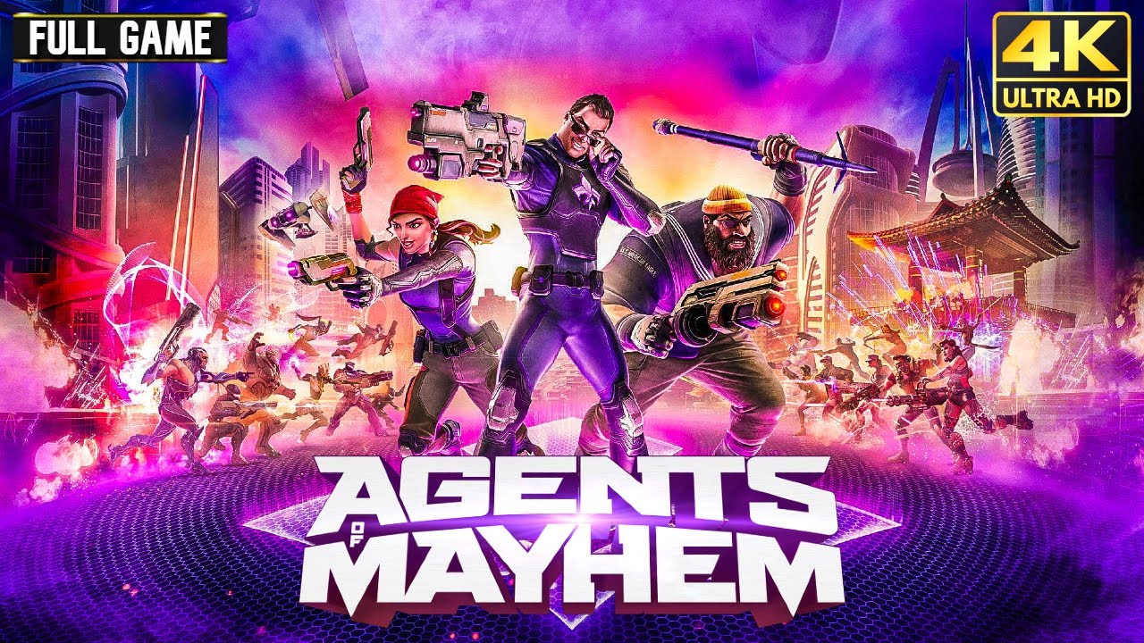 Agents of Mayhem - Full Game Walkthrough | 4K 60FPS