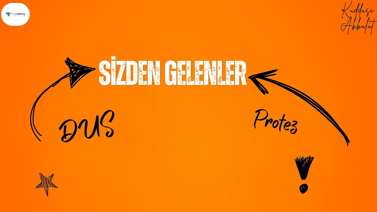 Tam Protezlerde Önemli Anatomik Yapılar