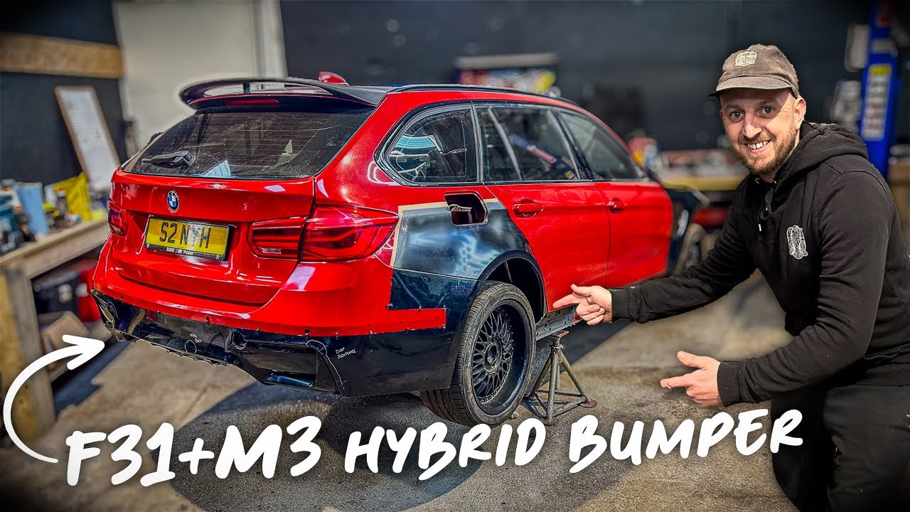 F81 M3 Touring | Making a Hybrid F31+M3 Rear Bumper! | Ep.3