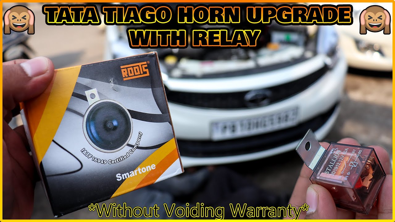*LOUD* TATA Tiago HORN Upgrade  | Connect Central Locking with Horn | Roots Smartone