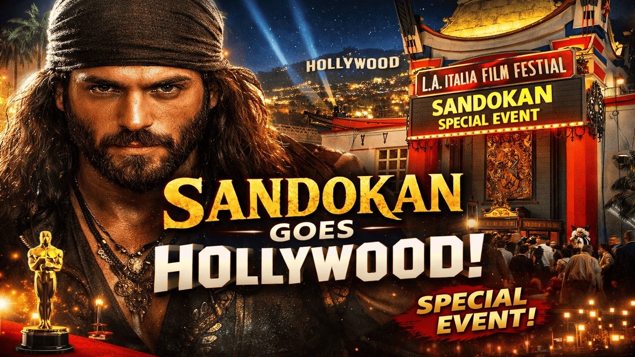 Sandokan Goes Hollywood: LA Italia Festival Spotlight at TCL Chinese Theatre | Can Yaman