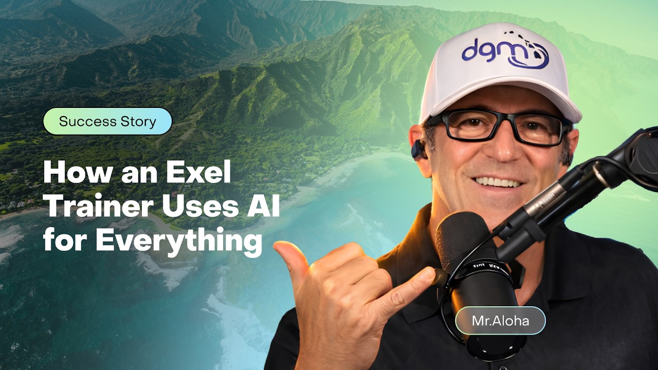 How an Excel Trainer Uses AI for Everything | Mr. Aloha Success Story