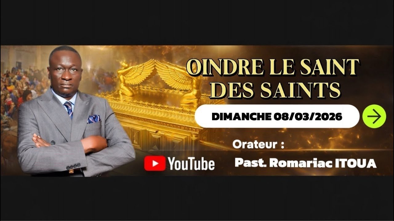 N*2 Culte du Dimanche 08 Mars 2026.MARIAGE SR PRESTIGE & FR RIDELLE