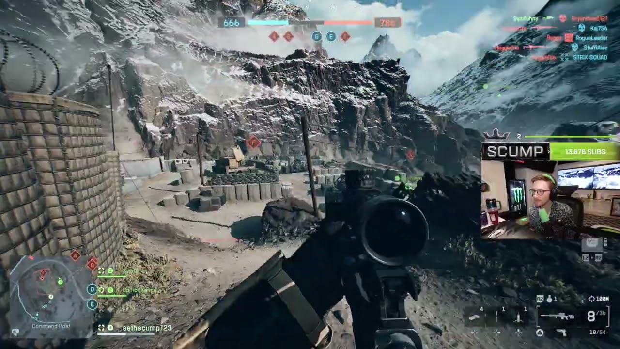 Scump SNIPING Race on BF 6 with Karma, Symfuhny & Nadeshot🔥