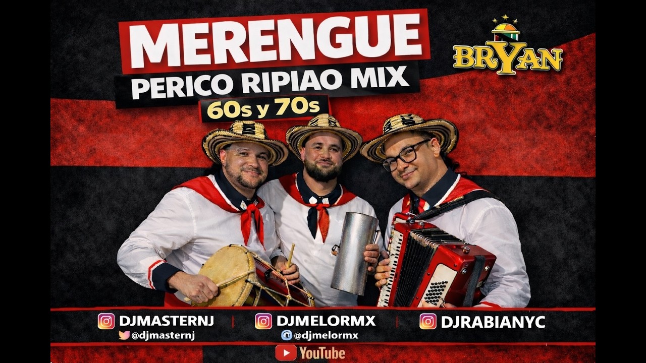 Típico Ripiao Mix 60s & 70s 🔥 Lo Mejor del Merengue Típico Dominicano Antiguo
