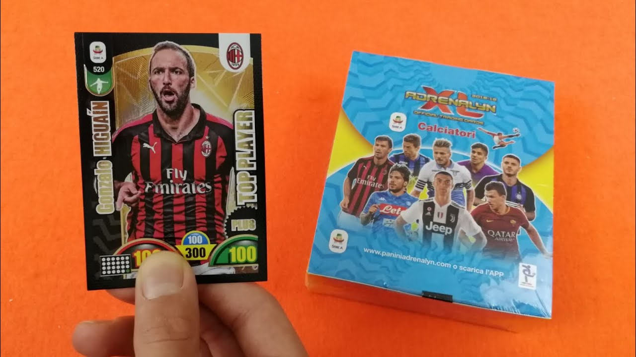 HIGUAIN TOP PLAYER!! Box Adrenalyn XL 2018-19