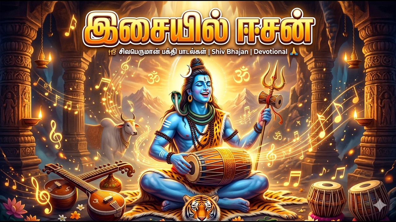 இசையில் ஈசன் - மனதை உருக்கும் சிவன் பக்தி பாடல்கள் || Countryman Studio | Music, Vibes