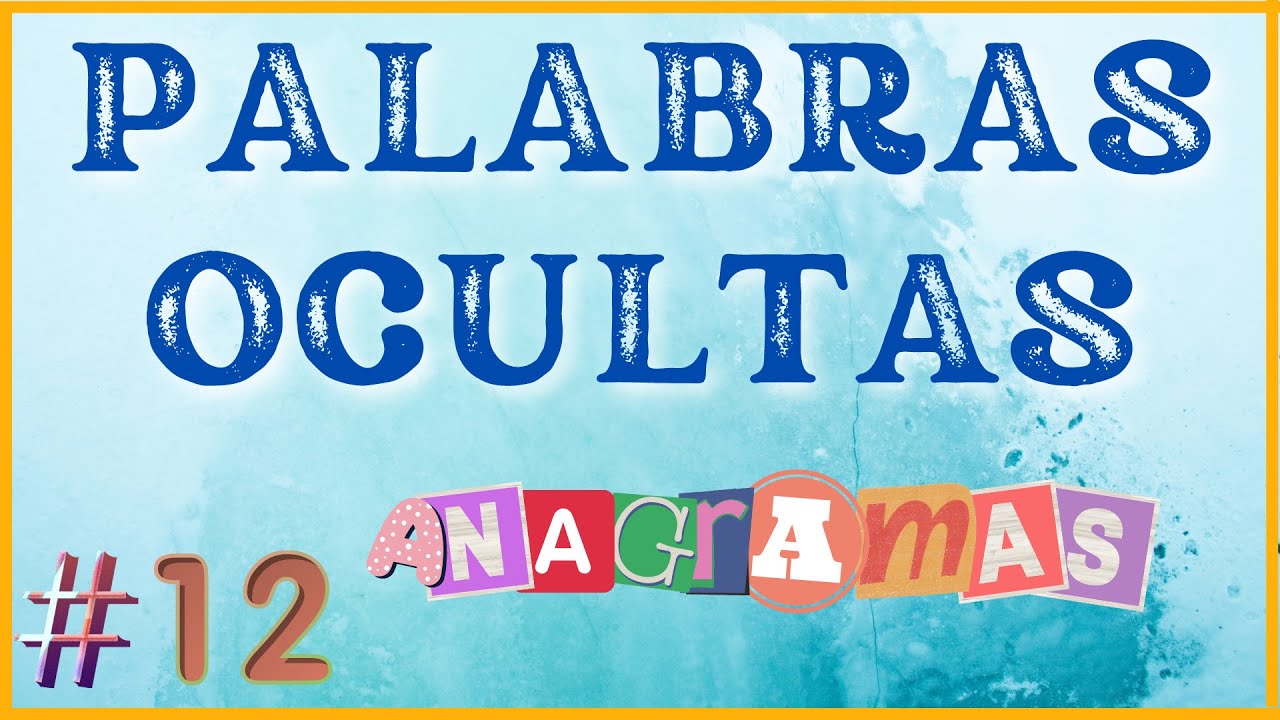 Palabras Ocultas | 5 desafíos para tu Mente #012