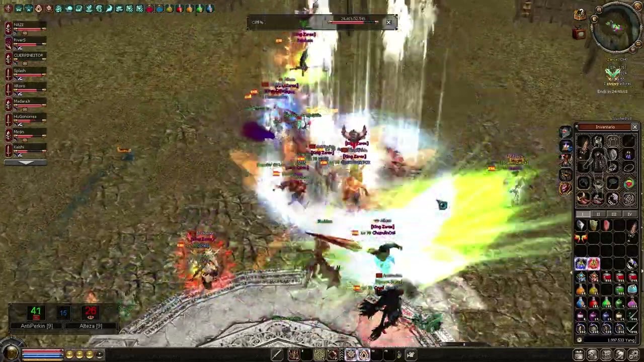 AntiPerkin VS Alteza / Sura magia negra / Metin2 Zarox