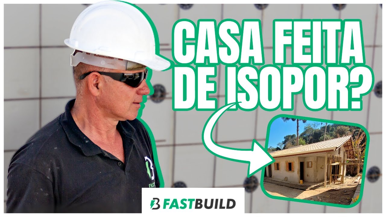 Como funciona o sistema de construção em EPS (Isopor)
