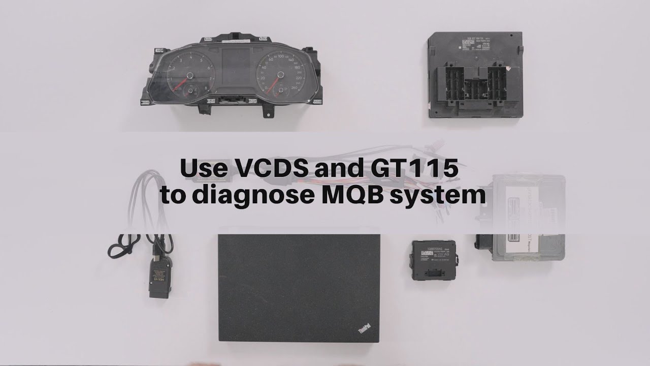 GODIAG GT115 + VCDS: Diagnose MQB system