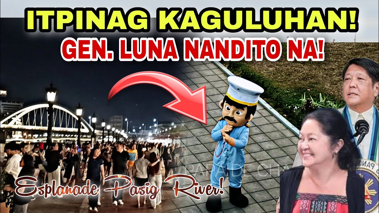 ITO ANG BAGO NGAYON! PINAG KAGULUHAN! ESPLANADE PASIG RIVER!