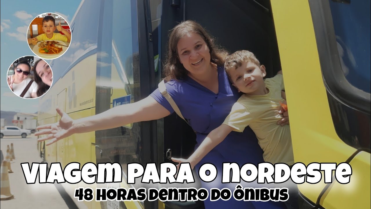 VIAJANDO DO RIO DE JANEIRO PARA O NORDESTE DE ÔNIBUS - Kelly Simões