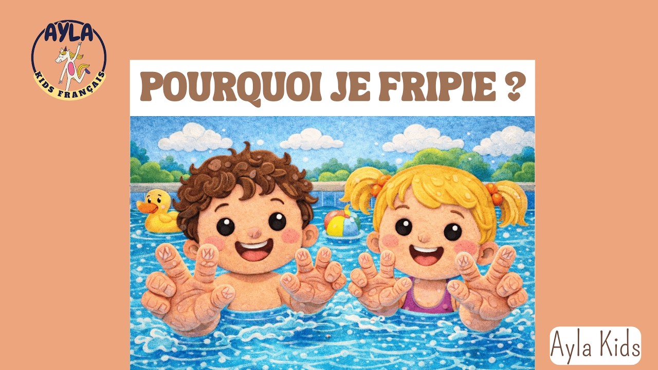 POURQUOI TES DOIGTS DEVIENNENT TOUT FRIPÉS ? 🛁😱 (C'est un secret !)